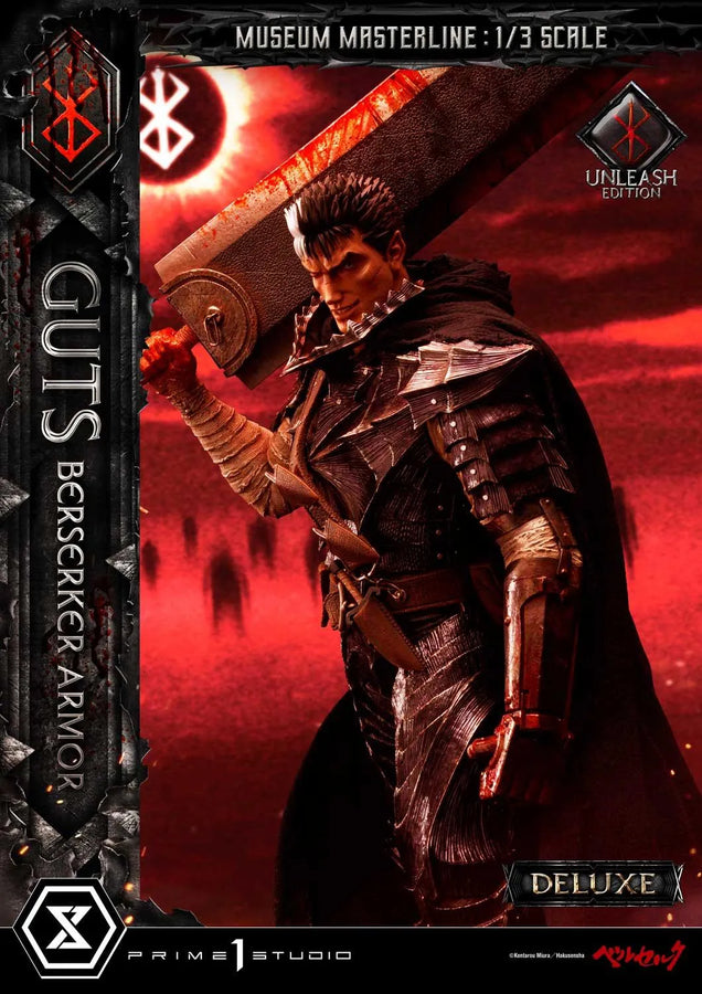 Guts, Berserker Armor (Deluxe Version) Berserk – Prime1Studio – ActionFigure Brasil