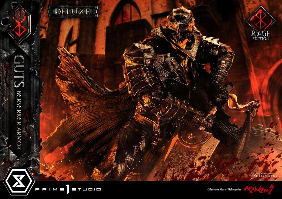 Guts, Berserker Armor (Deluxe Version) Berserk – Prime1Studio – ActionFigure Brasil
