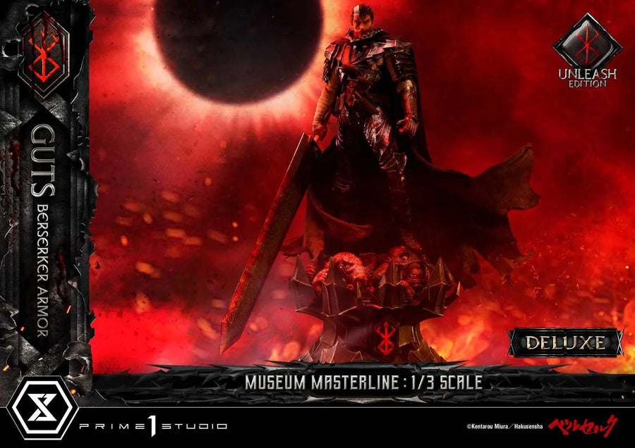 Guts, Berserker Armor (Deluxe Version) Berserk – Prime1Studio – ActionFigure Brasil
