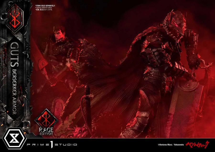 Guts, Berserker Armor (Deluxe Version) Berserk – Prime1Studio – ActionFigure Brasil