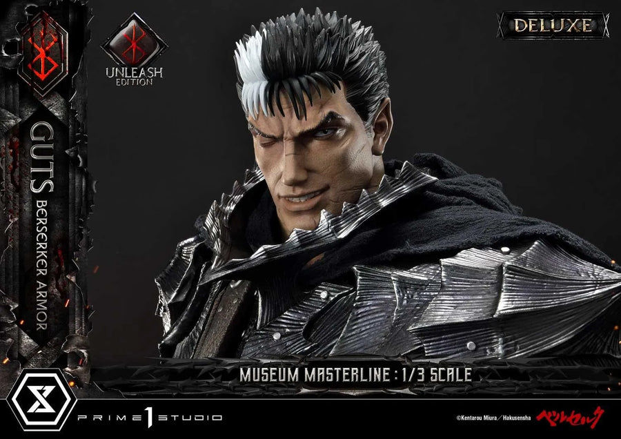 Guts, Berserker Armor (Deluxe Version) Berserk – Prime1Studio – ActionFigure Brasil