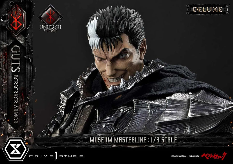 Guts, Berserker Armor (Deluxe Version) Berserk – Prime1Studio – ActionFigure Brasil