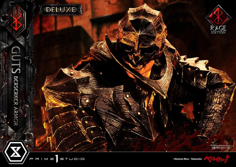Guts, Berserker Armor (Deluxe Version) Berserk – Prime1Studio – ActionFigure Brasil