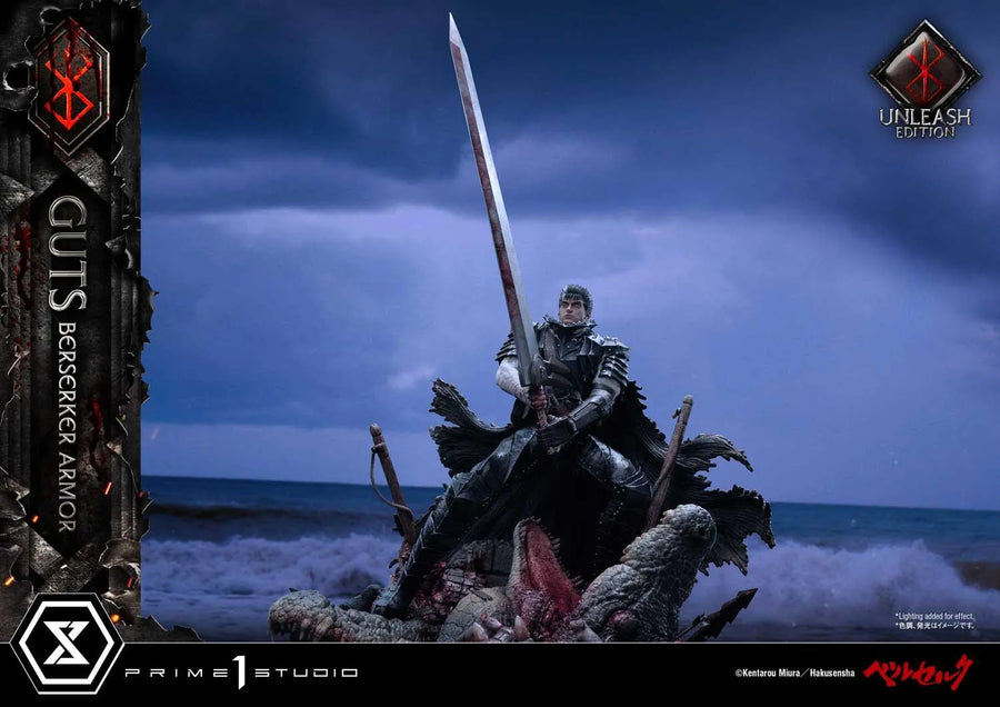 Guts, Berserker Armor (Deluxe Version) Berserk – Prime1Studio – ActionFigure Brasil