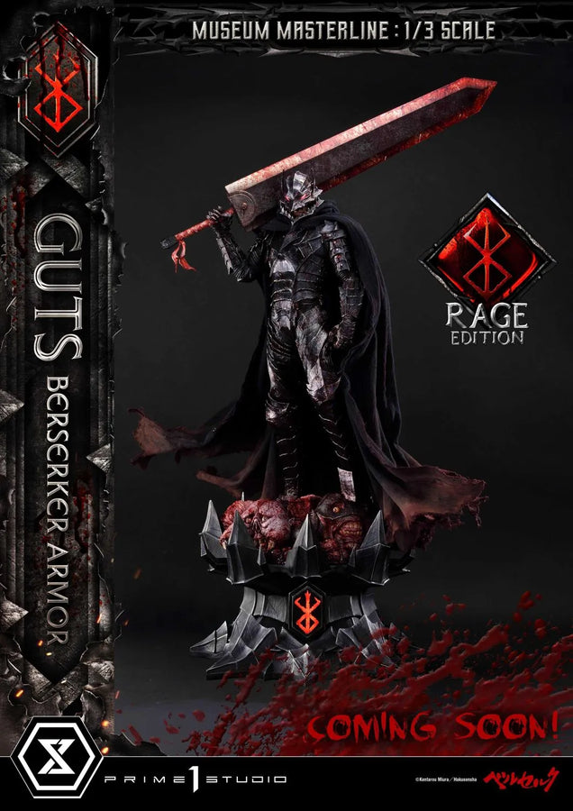 Guts, Berserker Armor (Deluxe Version) Berserk – Prime1Studio – ActionFigure Brasil