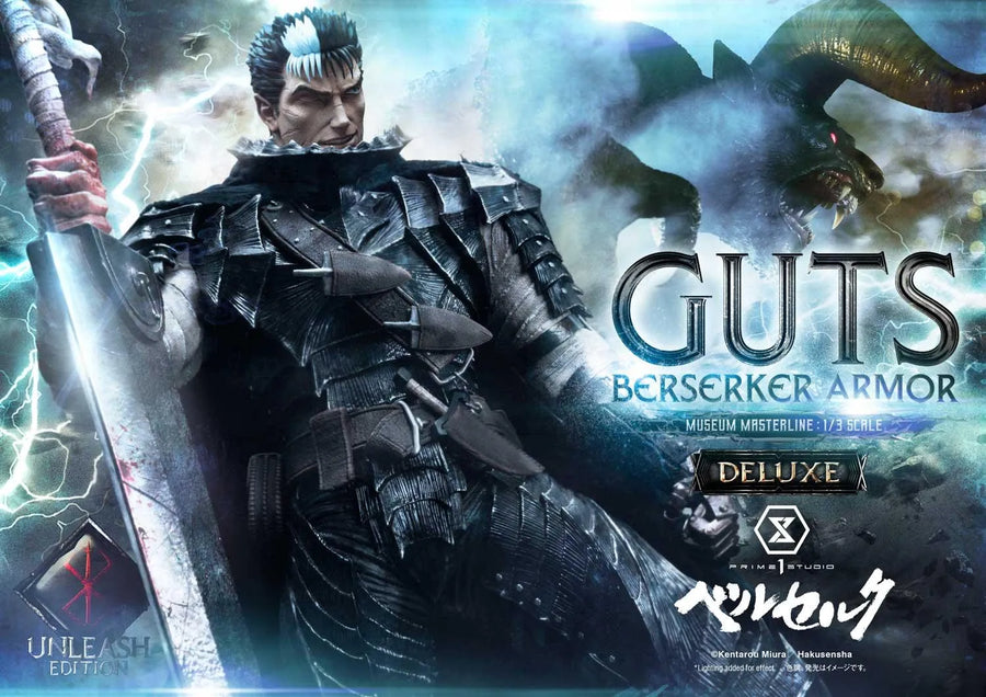 Guts, Berserker Armor (Deluxe Version) Berserk – Prime1Studio – ActionFigure Brasil