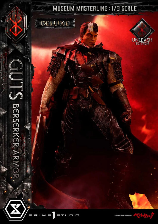 Guts, Berserker Armor (Deluxe Version) Berserk – Prime1Studio – ActionFigure Brasil