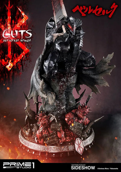 Guts Berserker Armor - LIMITED EDITION: 1000 – Prime 1 Studio – ActionFigure Brasil — com base expositora