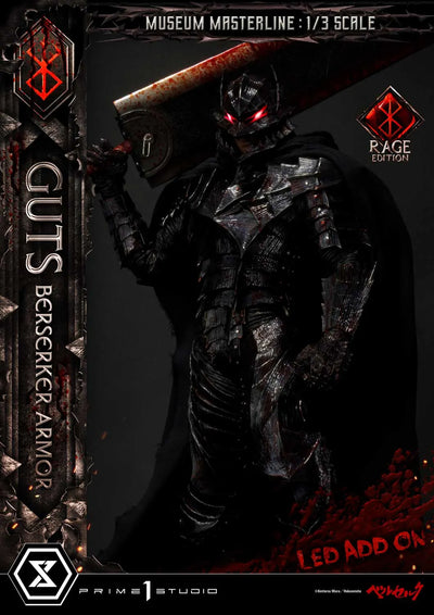 Guts, Berserker Armor (Rage Edition) Berserk – Prime1Studio – ActionFigure Brasil