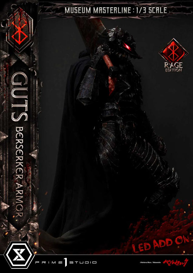 Guts, Berserker Armor (Rage Edition) Berserk – Prime1Studio – ActionFigure Brasil
