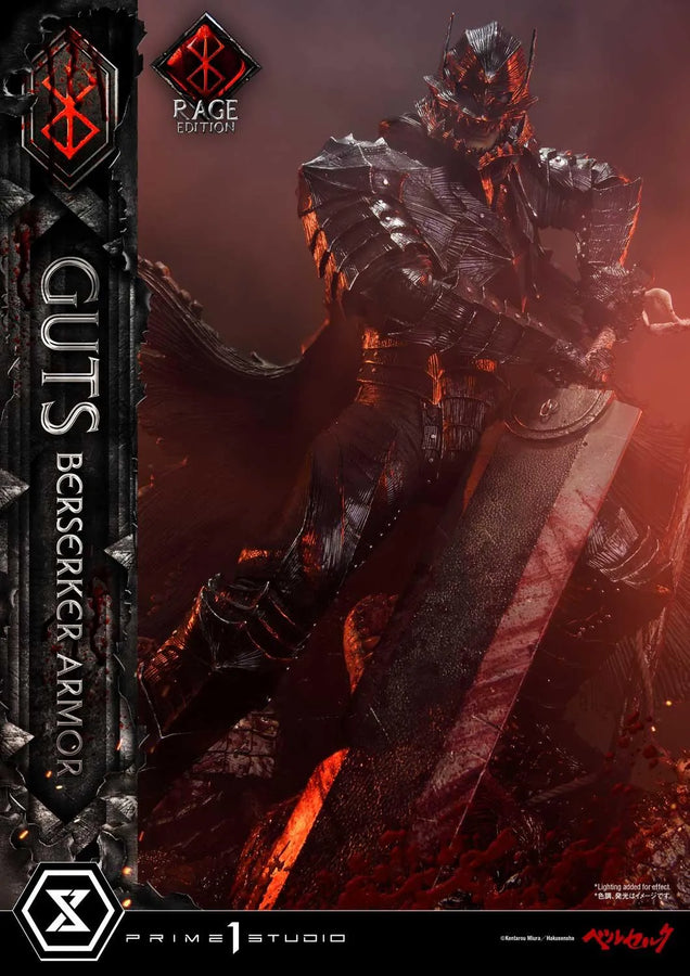 Guts, Berserker Armor (Regular Edition) Berserk – Prime1Studio – ActionFigure Brasil