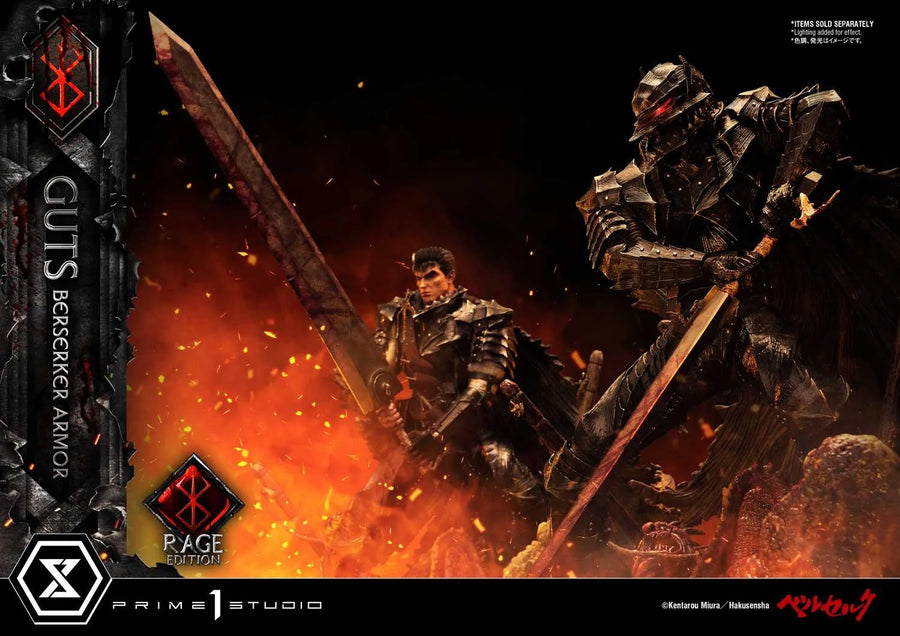 Guts, Berserker Armor (Regular Edition) Berserk – Prime1Studio – ActionFigure Brasil