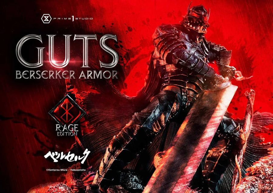 Guts, Berserker Armor (Regular Edition) Berserk – Prime1Studio – ActionFigure Brasil