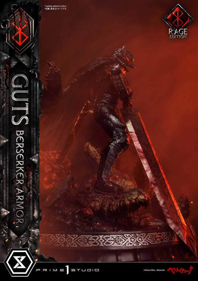 Guts, Berserker Armor (Regular Edition) Berserk – Prime1Studio – ActionFigure Brasil