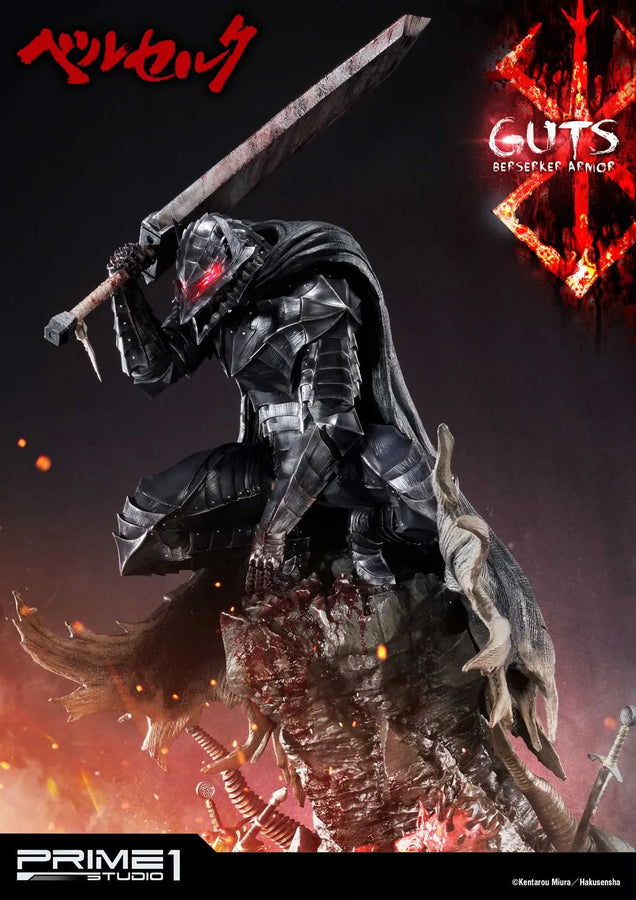 Guts, Berserker Armor (Regular Version) Berserk – Prime1Studio – ActionFigure Brasil
