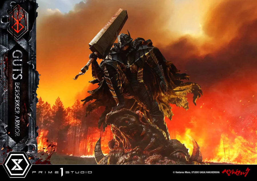 Guts, Berserker Armor (Regular Version) Berserk – Prime1Studio – ActionFigure Brasil