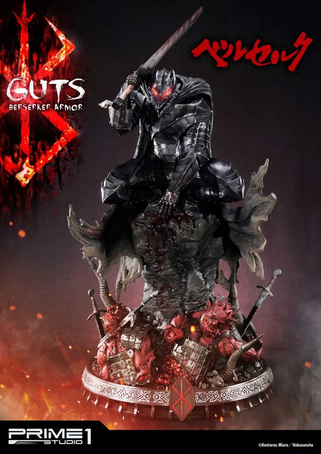 Guts, Berserker Armor (Regular Version) Berserk – Prime1Studio – ActionFigure Brasil