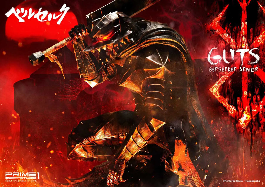 Guts, Berserker Armor (Regular Version) Berserk – Prime1Studio – ActionFigure Brasil
