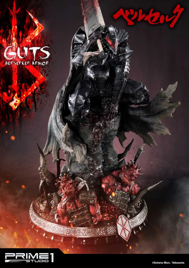 Guts, Berserker Armor (Regular Version) Berserk – Prime1Studio – ActionFigure Brasil