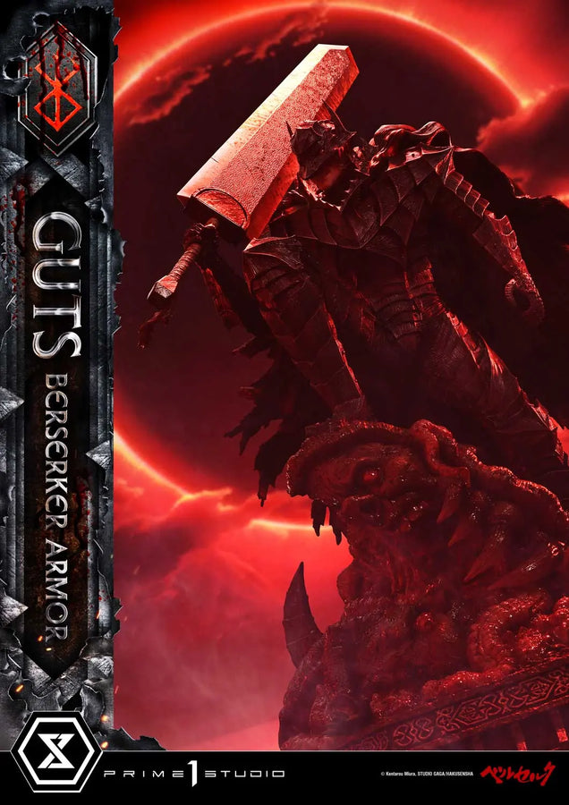 Guts, Berserker Armor (Regular Version) Berserk – Prime1Studio – ActionFigure Brasil