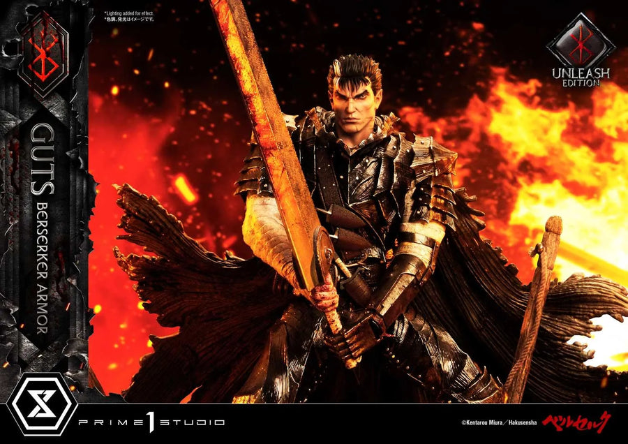 Guts, Berserker Armor (Rgular Edition) Berserk – Prime1Studio – ActionFigure Brasil