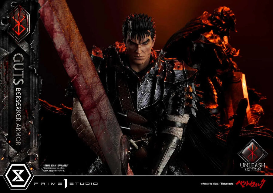 Guts, Berserker Armor (Rgular Edition) Berserk – Prime1Studio – ActionFigure Brasil