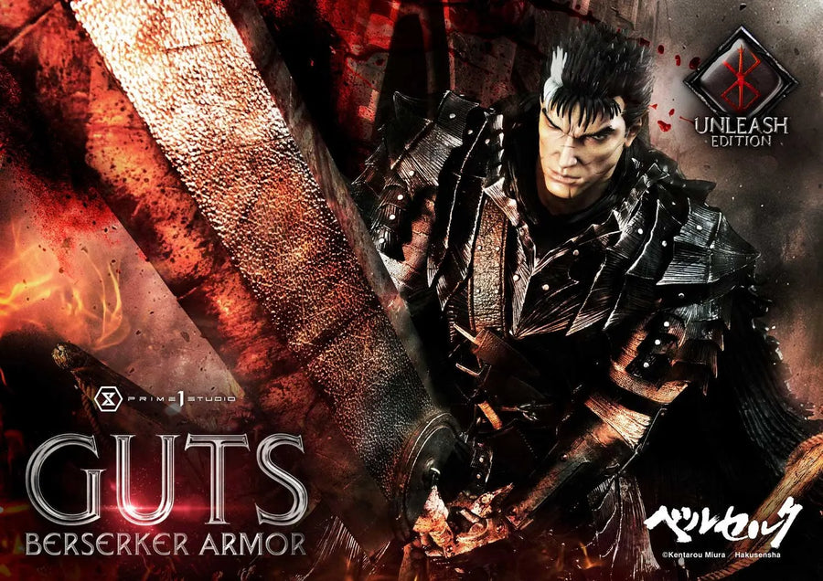 Guts, Berserker Armor (Rgular Edition) Berserk – Prime1Studio – ActionFigure Brasil