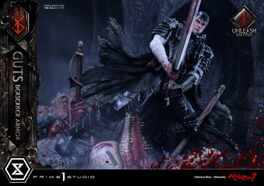 Guts, Berserker Armor (Rgular Edition) Berserk – Prime1Studio – ActionFigure Brasil