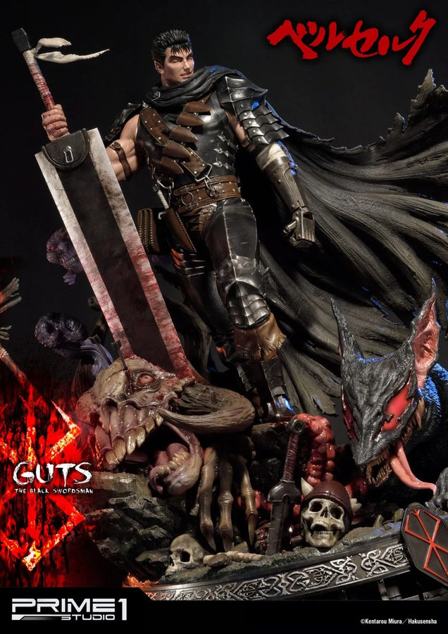 Guts, Black Swordsman (Exclusive Version) Berserk – Prime1Studio – ActionFigure Brasil