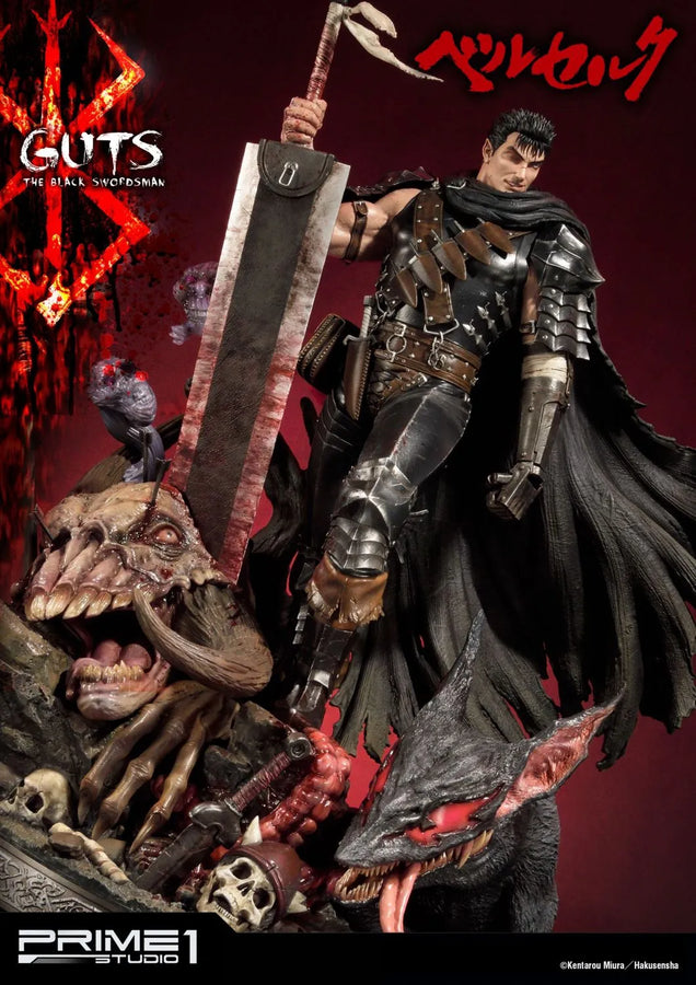 Guts, Black Swordsman (Exclusive Version) Berserk – Prime1Studio – ActionFigure Brasil