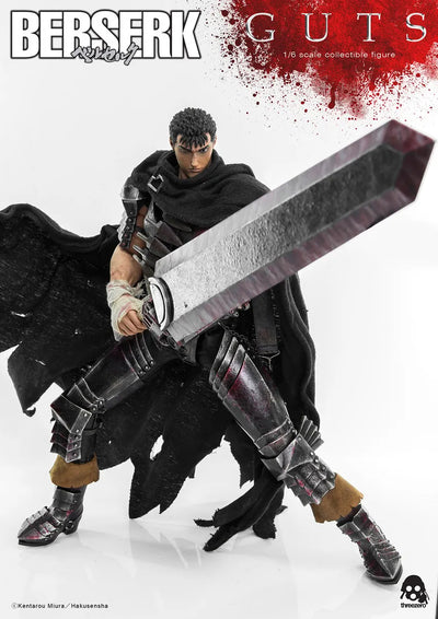 Guts (Black Swordsman) – Threezero – ActionFigure Brasil — ângulo diferente