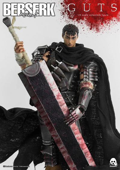 Guts (Black Swordsman) – Threezero – ActionFigure Brasil — ângulo diferente