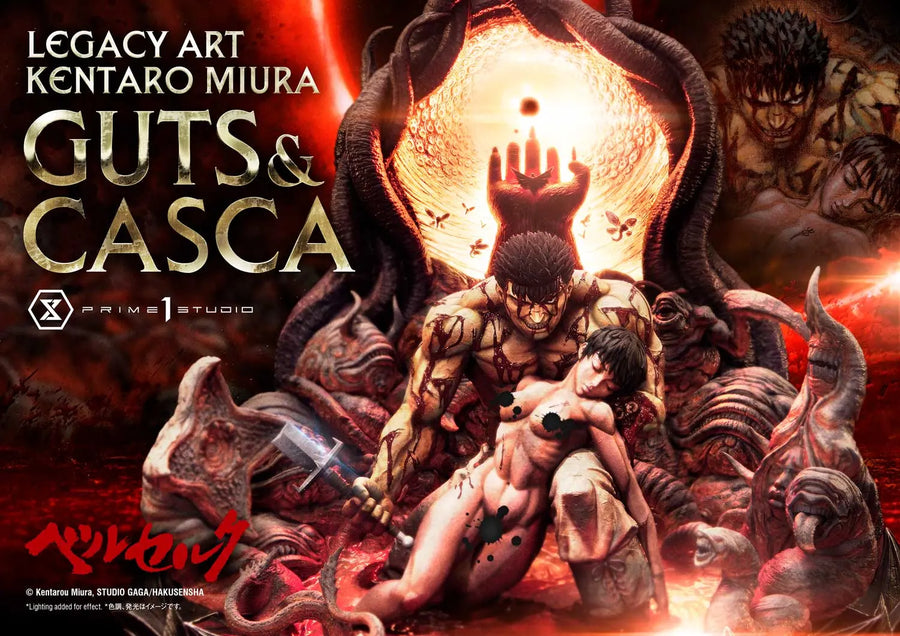 Guts & Casca (Bonus Version) Berserk – Prime1Studio – ActionFigure Brasil