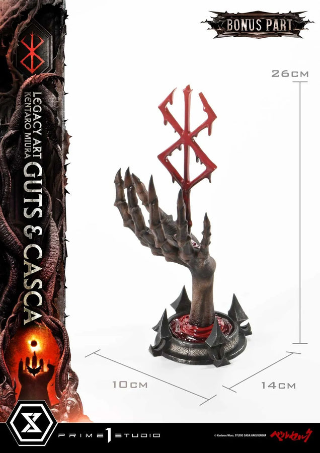 Guts & Casca (Bonus Version) - LIMITED EDITION: TBD (Bonus Version) – Prime 1 Studio – ActionFigure Brasil