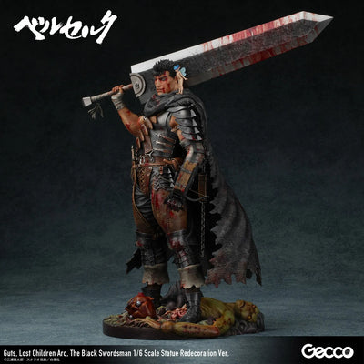 Guts, Lost Children Arc, The Black Swordsman (Redecoration Version) – Gecco Co. – ActionFigure Brasil — close