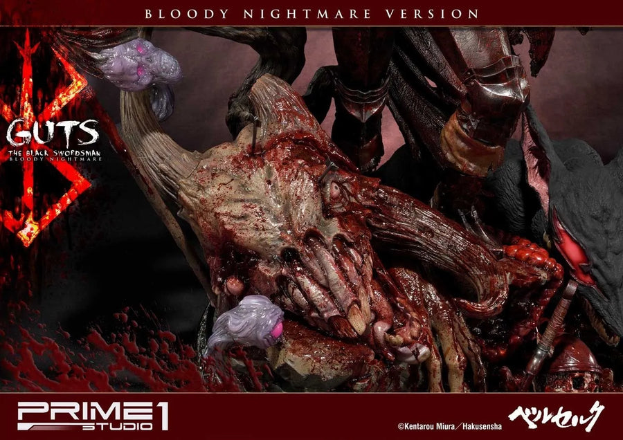 Guts, The Black Swordsman (Bloody Nightmare Version) Berserk – Prime1Studio – ActionFigure Brasil