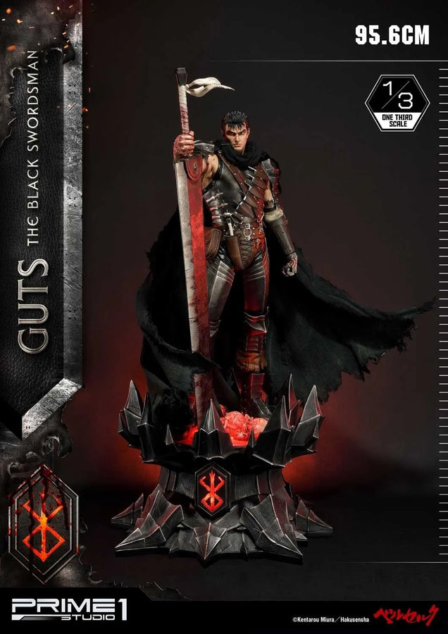 Guts, The Black Swordsman (Deluxe Version) Berserk – Prime1Studio – ActionFigure Brasil