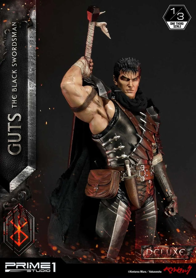 Guts, The Black Swordsman (Deluxe Version) Berserk – Prime1Studio – ActionFigure Brasil