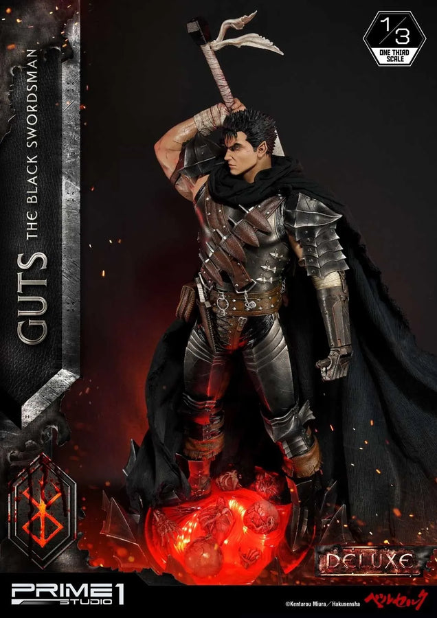 Guts, The Black Swordsman (Deluxe Version) Berserk – Prime1Studio – ActionFigure Brasil