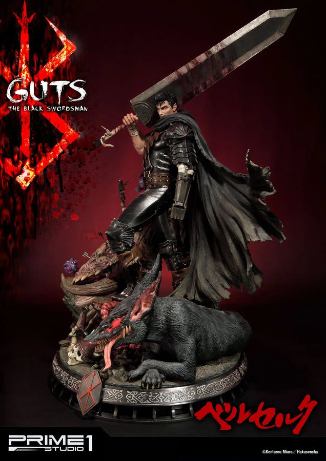 Guts, The Black Swordsman (Regular Version) Berserk – Prime1Studio – ActionFigure Brasil