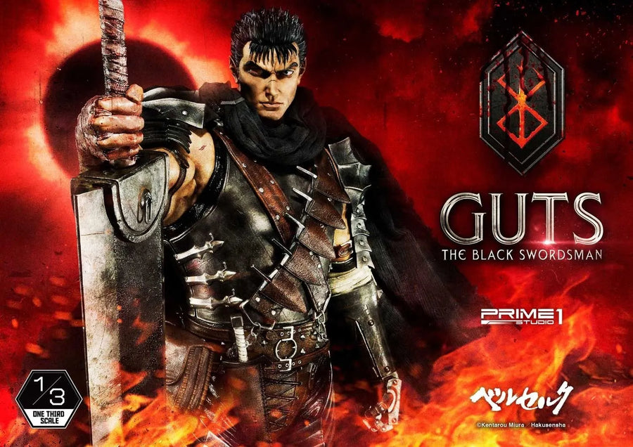 Guts, The Black Swordsman (Regular Version) Berserk – Prime1Studio – ActionFigure Brasil