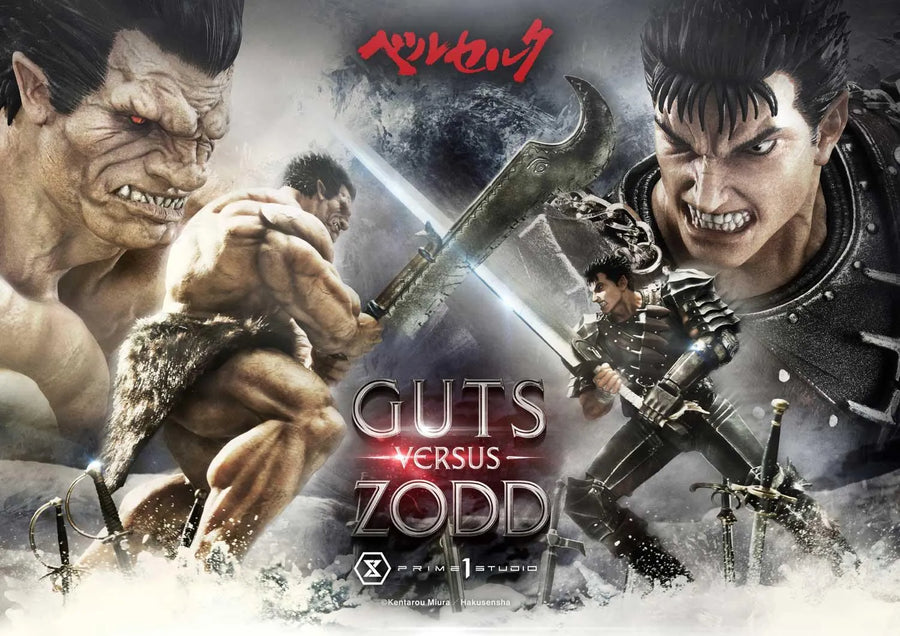 Guts versus Zodd (Deluxe Version) Berserk – Prime1Studio – ActionFigure Brasil