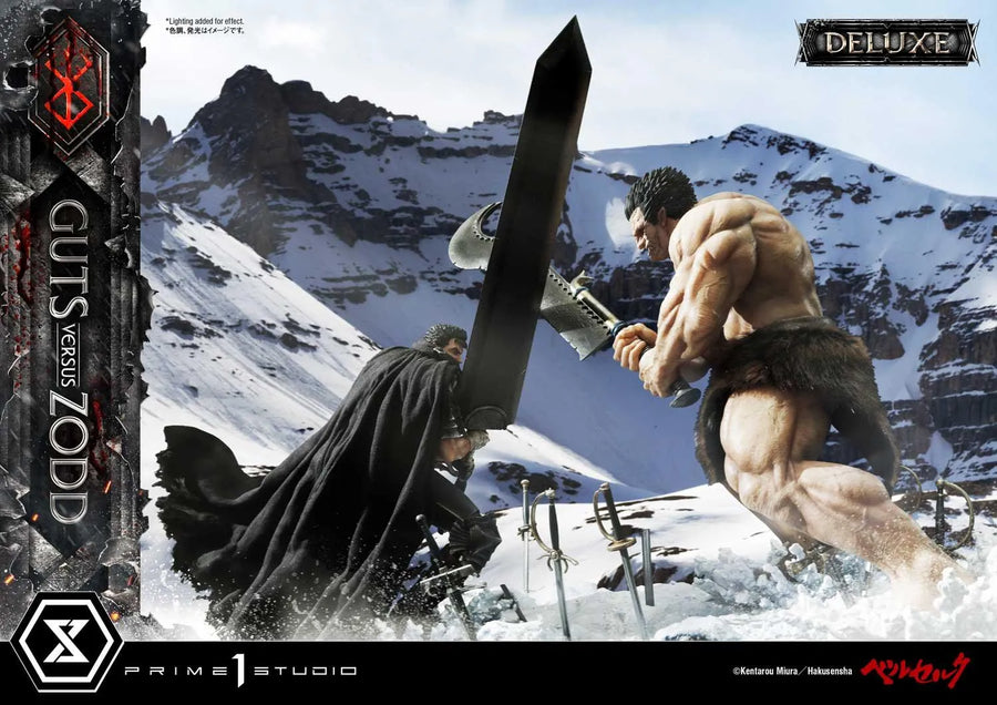 Guts versus Zodd (Deluxe Version) Berserk – Prime1Studio – ActionFigure Brasil