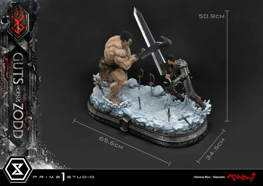 Guts versus Zodd (Deluxe Version) Berserk – Prime1Studio – ActionFigure Brasil