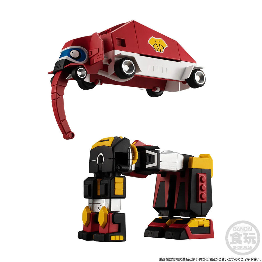 Gyakuten! Ippatsuman - Sankan-Oh - Bandai Shokugan - Candy Toy - SMP - Tokkyu Mammoth SP Set (Bandai) [Shop Exclusive]ㅤ – Bandai – ActionFigureBrasil