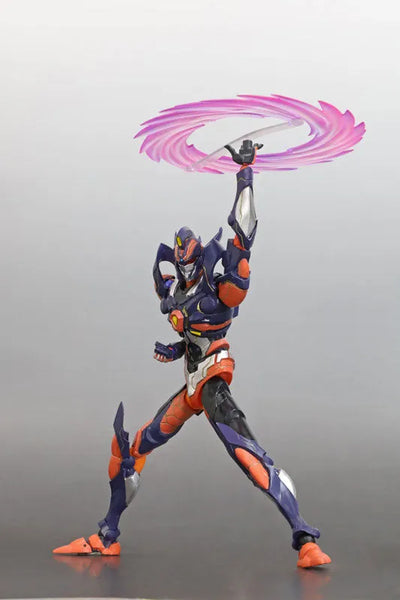 HAF (Hero Action Figure) - Gridknight - Dynazenon Ver. (EVOLUTION TOY)ㅤ – Evolution Toy – ActionFigureBrasil — ângulo diferente
