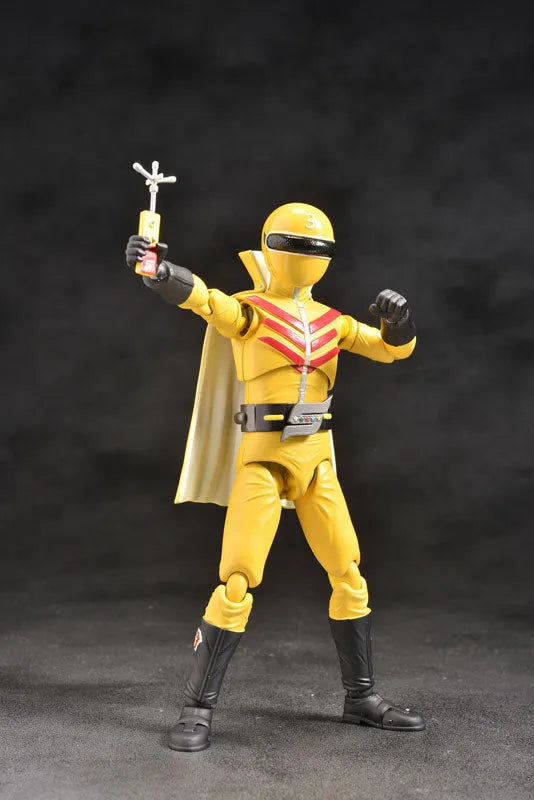 HAF (Hero Action Figure) Himitsu Sentai Goranger Aorenger & Kirengerㅤ – Evolution Toy – ActionFigureBrasil