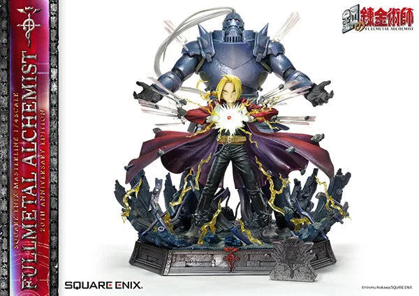 Hagane no Renkinjutsushi Fullmetal Alchemist - Alphonse Elric - Edward Elric - Square Enix Masterline - 1/4 - 20th Anniversary Edition (Prime 1 Studio, Square Enix)ㅤ – Square Enix – ActionFigureBrasil