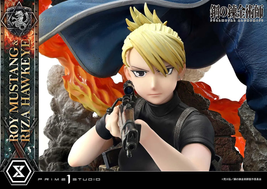 Hagane no Renkinjutsushi Fullmetal Alchemist - Black Hayate - Riza Hawkeye - Roy Mustang - Concept Masterline (CMFMA-02) - 1/6 (Prime 1 Studio)ㅤ – Prime 1 Studio – ActionFigureBrasil