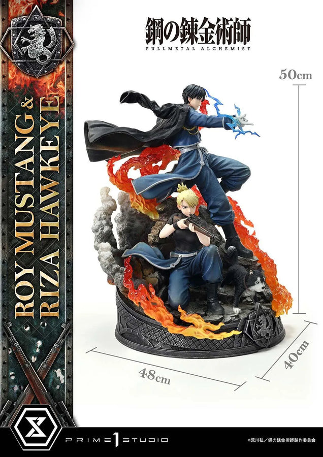Hagane no Renkinjutsushi Fullmetal Alchemist - Black Hayate - Riza Hawkeye - Roy Mustang - Concept Masterline (CMFMA-02) - 1/6 (Prime 1 Studio)ㅤ – Prime 1 Studio – ActionFigureBrasil